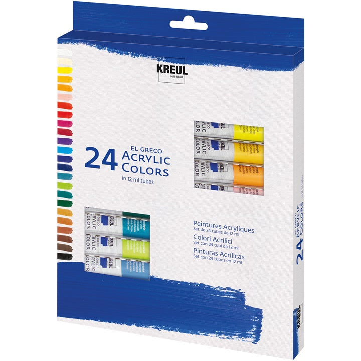 El Greco Acrylfarben-Set von Kreul | ARTMIE