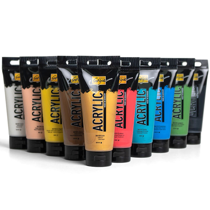 Solo Goya Acrylfarben - ARTMIE Gold Matches – Detailansicht 3 | ARTMIE