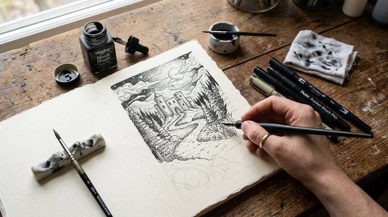 Inktober: Ο απόλυτος οδηγός για τη μεγάλη πρόκληση των καλλιτεχνών