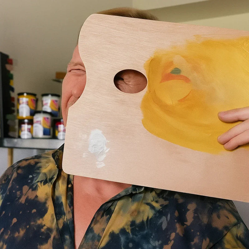 Wie hält man eine Malpalette richtig? (Einfache Anleitung für bequemes Malen!)