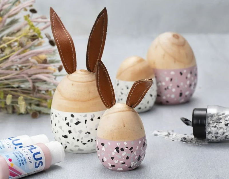 DIY: Oster-Eier mit Glitzer