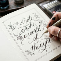 Kalligrafie und Hand Lettering