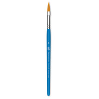 PRINCETON Select Pointed Filbert Universalpinsel mit Synthetikhaar und kurzem Stiel