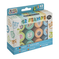 12 selbstfärbende Stempel | verschiedene Designs | Jungen 1