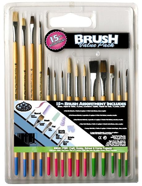 15-teiliges Royal &amp; Langnickel-Pinselset — Bild 1