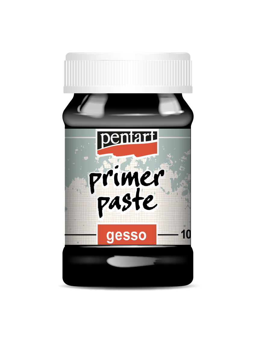 Grundierpaste Pentart - 100 ml, schwarz