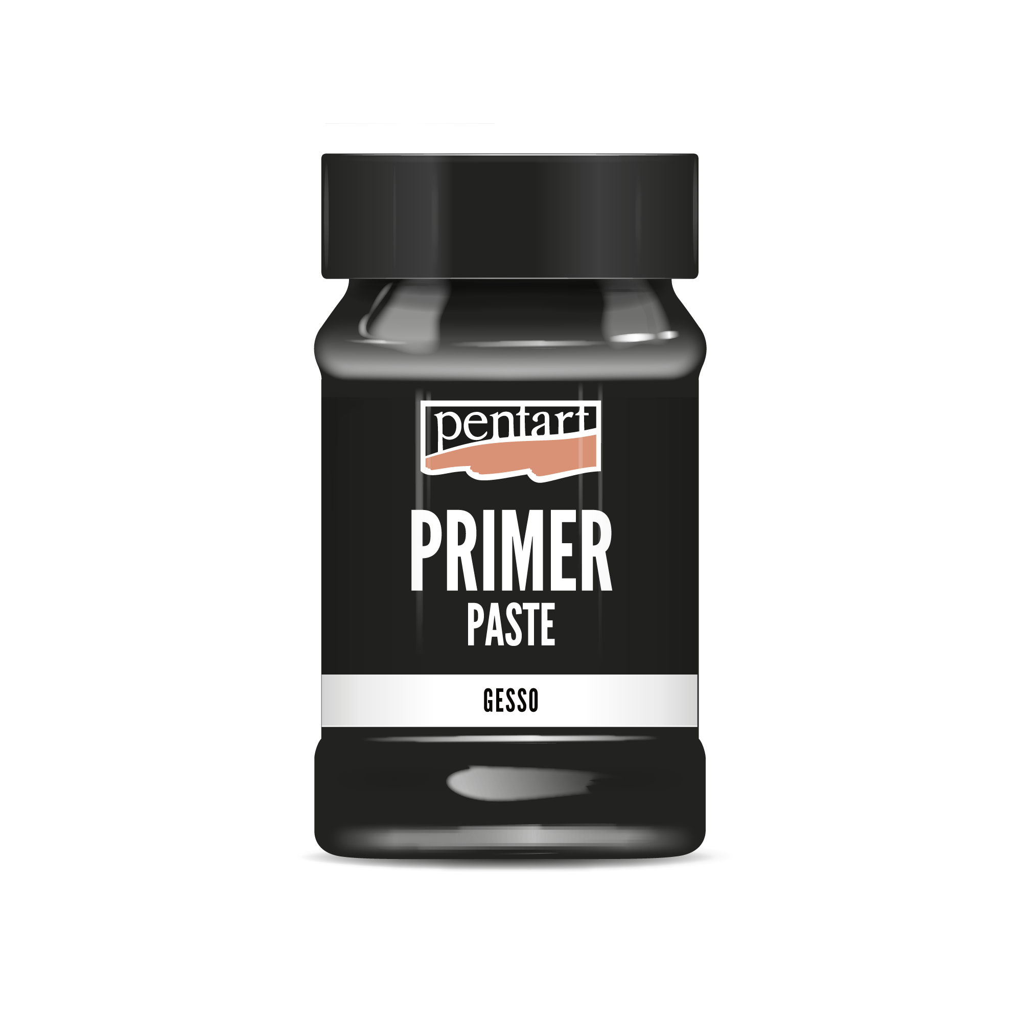 Grundierpaste Pentart - 100 ml, schwarz