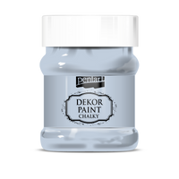Dekorative Kreidefarbe Chalky Pentart - 230 ml – ice-blue