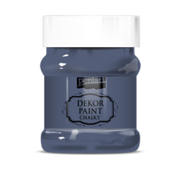 Dekorative Kreidefarbe Chalky Pentart - 230 ml – indigo