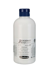 Schmincke AKADEMIE Acryl color Acrylfarbe 500 ml – 113 Titan-Buff hell