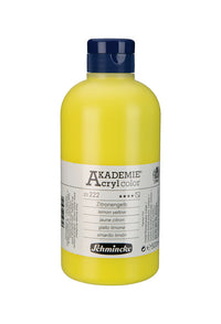 Schmincke AKADEMIE Acryl color Acrylfarbe 500 ml – 222 Zitronengelb