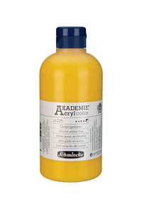 Schmincke AKADEMIE Acryl color Acrylfarbe 500 ml – 225 Chromgelb imit.
