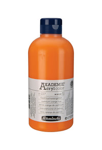 Schmincke AKADEMIE Acryl color Acrylfarbe 500 ml – 227 Kadmiumorange imit.