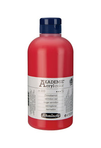 Schmincke AKADEMIE Acryl color Acrylfarbe 500 ml – 333 Zinnoberrot
