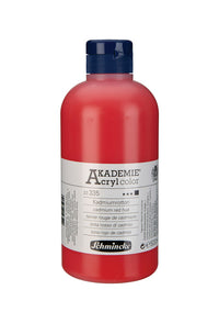 Schmincke AKADEMIE Acryl color Acrylfarbe 500 ml – 335 Kadmiumrot imit.