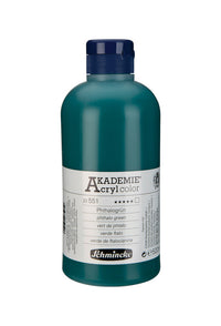Schmincke AKADEMIE Acryl color Acrylfarbe 500 ml – 551 Phthalogrün