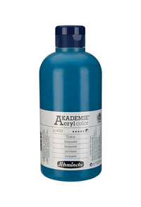 Schmincke AKADEMIE Acryl color Acrylfarbe 500 ml – 450 Türkis