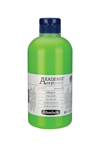 Schmincke AKADEMIE Acryl color Acrylfarbe 500 ml – 557 Maigrün