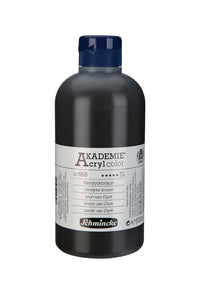 Schmincke AKADEMIE Acryl color Acrylfarbe 500 ml – 668 Vandyckbraun