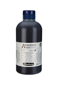 Schmincke AKADEMIE Acryl color Acrylfarbe 500 ml – 771 Lampenschwarz