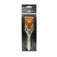Set mit Konturenpinseln / 6-teilig – with soft bristles, 4 pcs, flat, size 2, 4, 6, 8