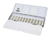 Schmincke Leerkasten aus Metall für 12 x 5 ml Tuben