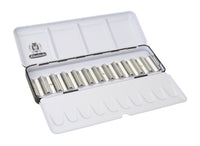 Schmincke Leerkasten aus Metall für 12 x 5 ml Tuben