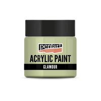 Glamour Metallic Acrylfarbe 50ml – greenish gold