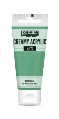 Pentart cremige Acrylfarbe matt 60 ml – mint green