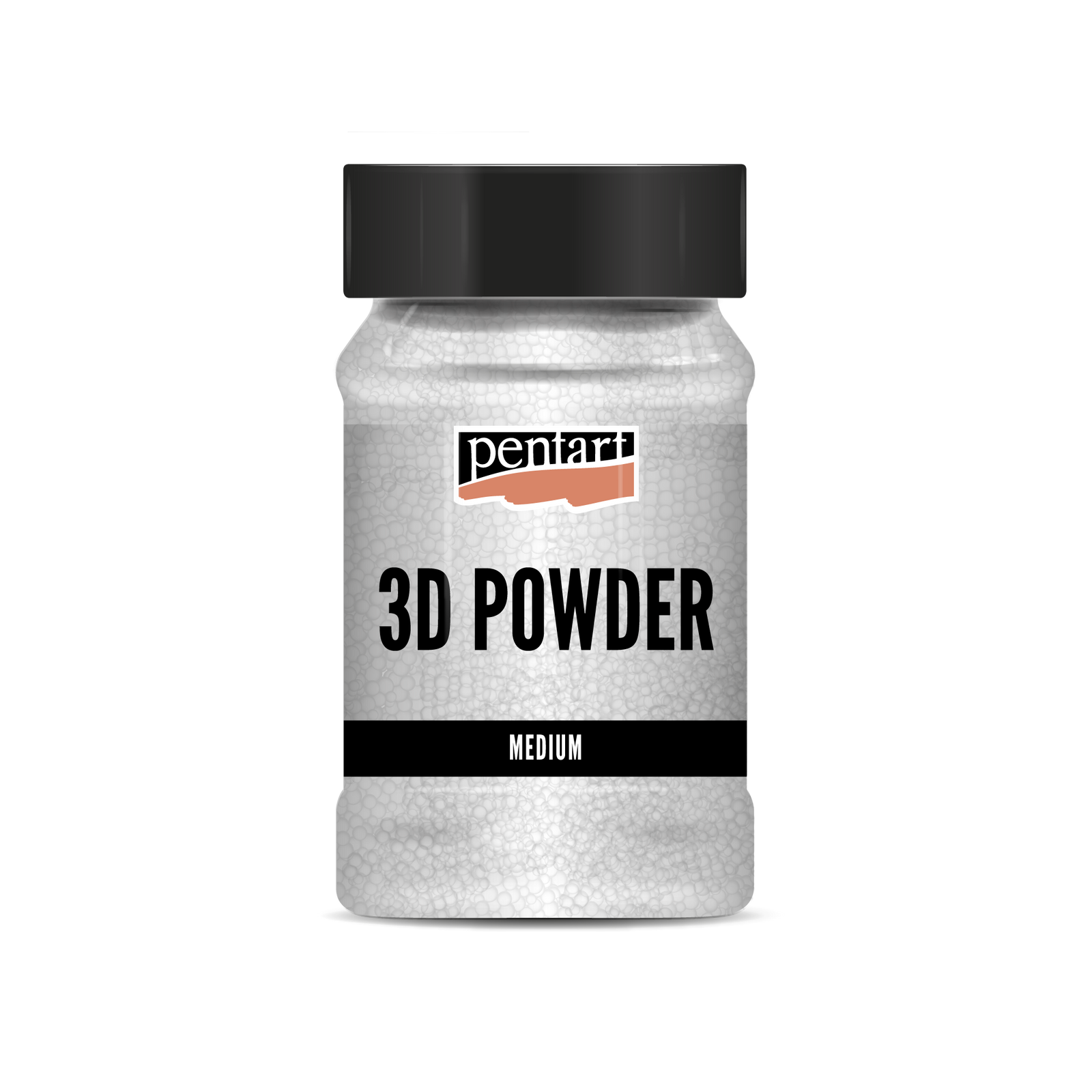Pentart 3D Pulver, medium, 100 ml