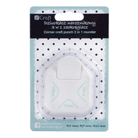 3-in-1-Kantenstanze | abgerundete Ecken — Bild 1