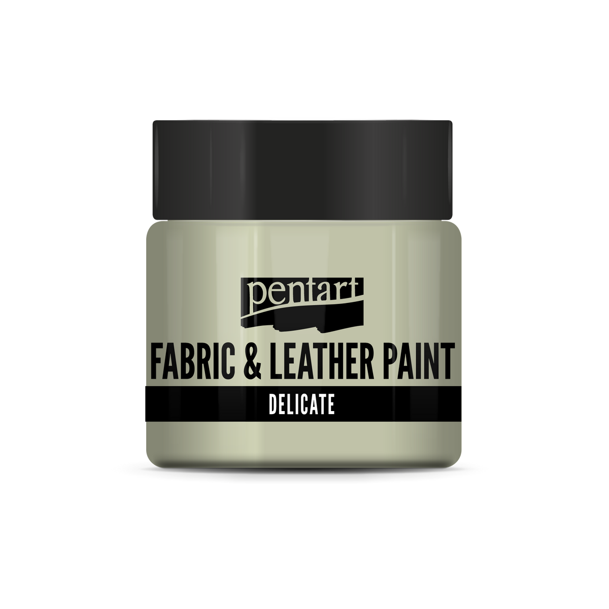 delicate fabric & leather paint 50 ml – Weißgold