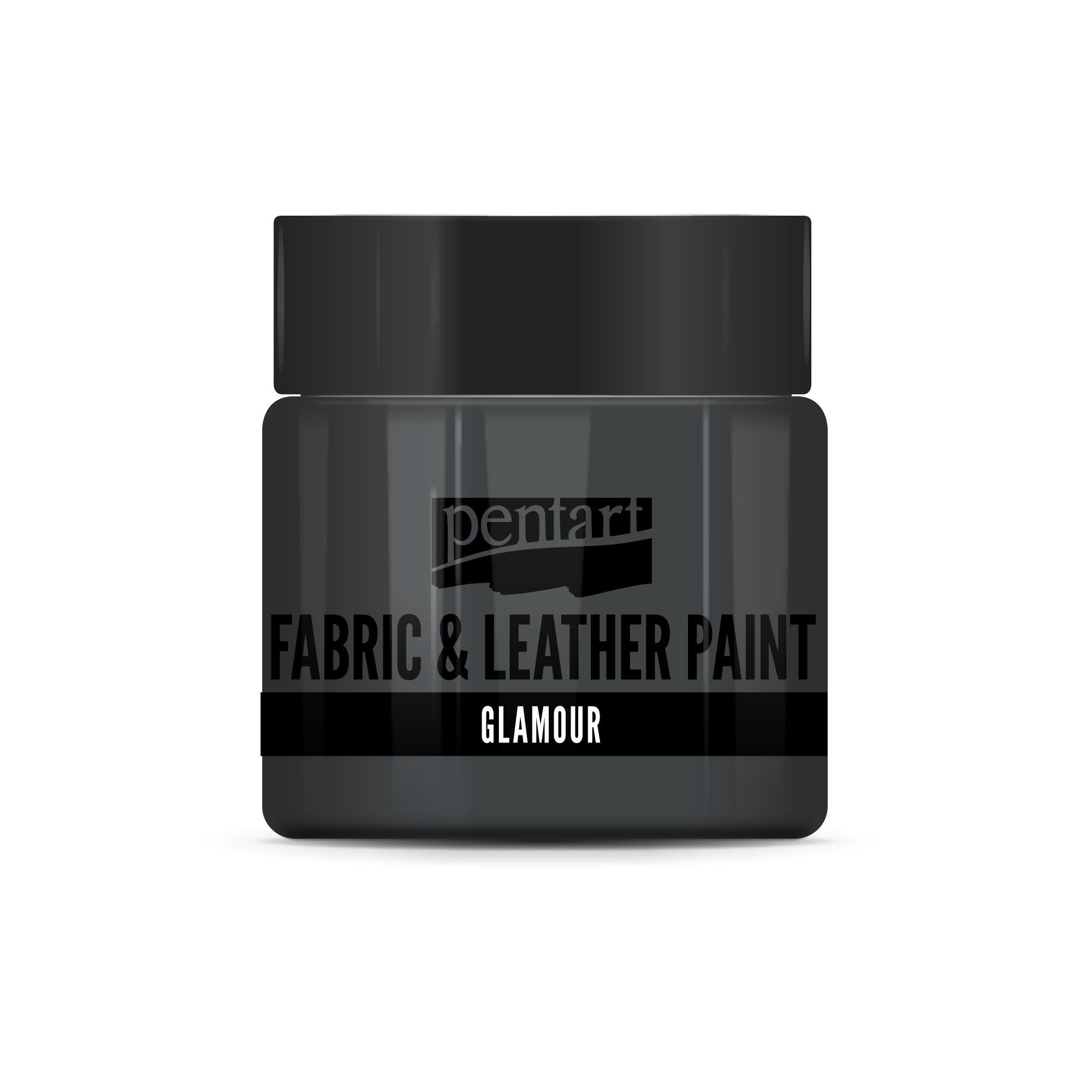 glamour fabric & leather paint 50 ml – Altsilber