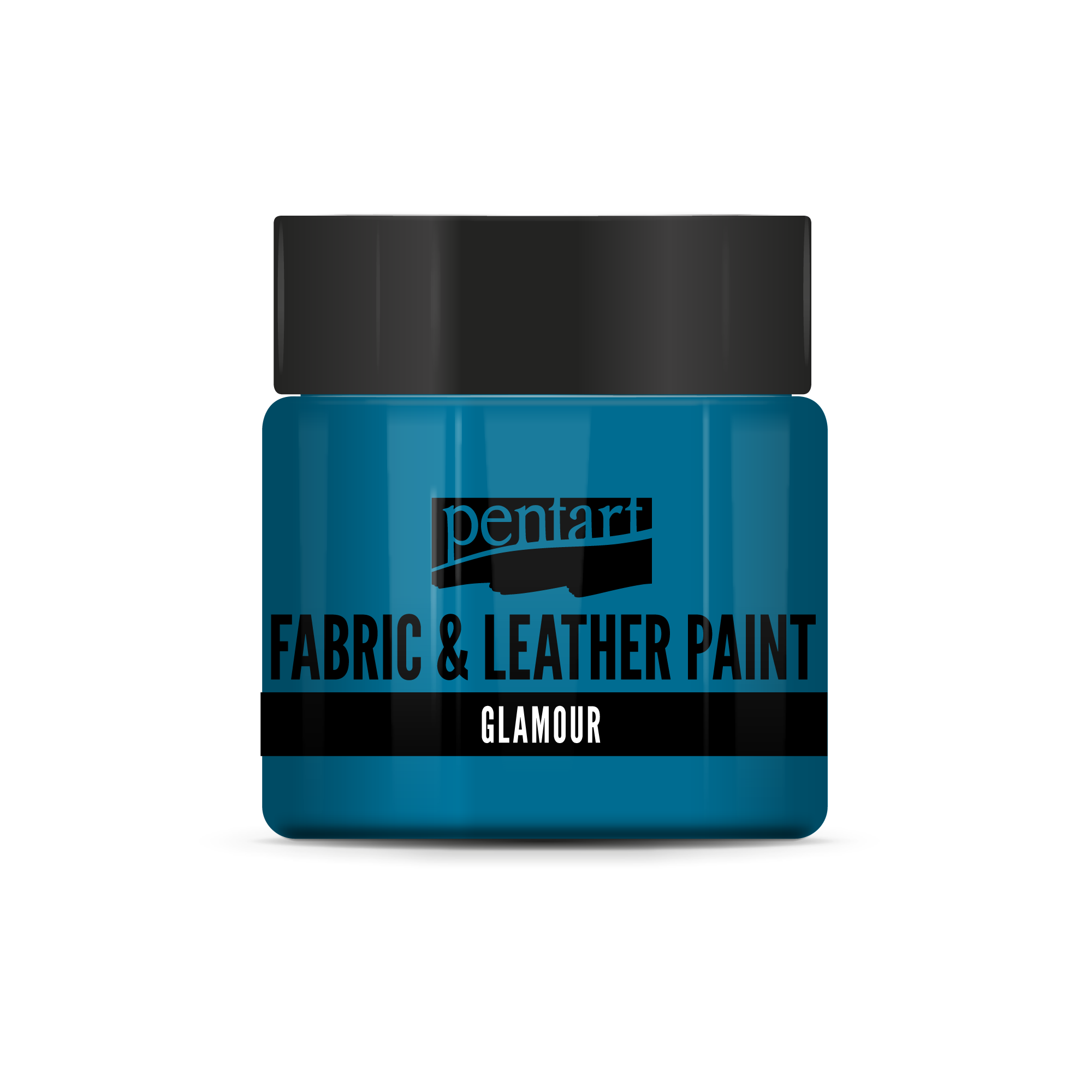 glamour fabric & leather paint 50 ml – Silberblau