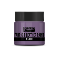 glamour fabric & leather paint 50 ml – Silberviolett