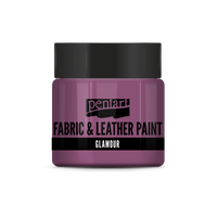 glamour fabric & leather paint 50 ml – Silberrosa