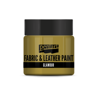 glamour fabric & leather paint 50 ml – Gold