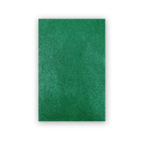 Selbstklebende Glitzer-Moosgummi-Platte EVA 20x30 cm – Emerald green
