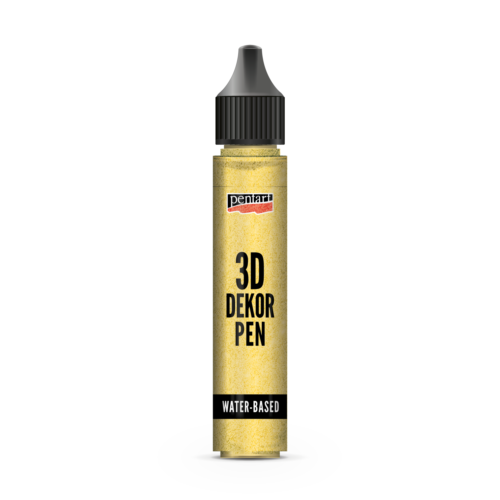 Pentart 3D Decor Pen Glitzer-3D-Stift - Gold, 30 ml