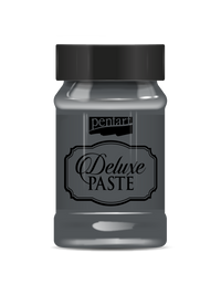 Pentart Deluxe Paste 3D-Effektpaste 100 ml – Anthrazit