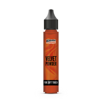 Pentart Samtpulver Velvet powder - Orange 4 g
