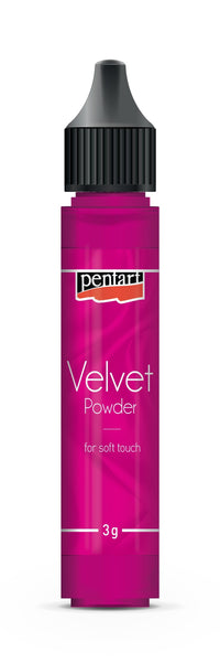 Pentart Samtpulver Rosa 3 g