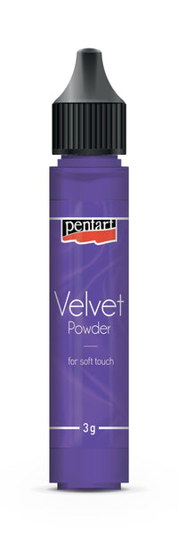 Pentart Samtpulver Velvet powder purple 3 g