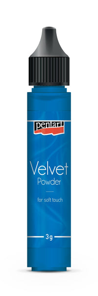 Samtpulver Pentart Velvet powder Blau 3 g