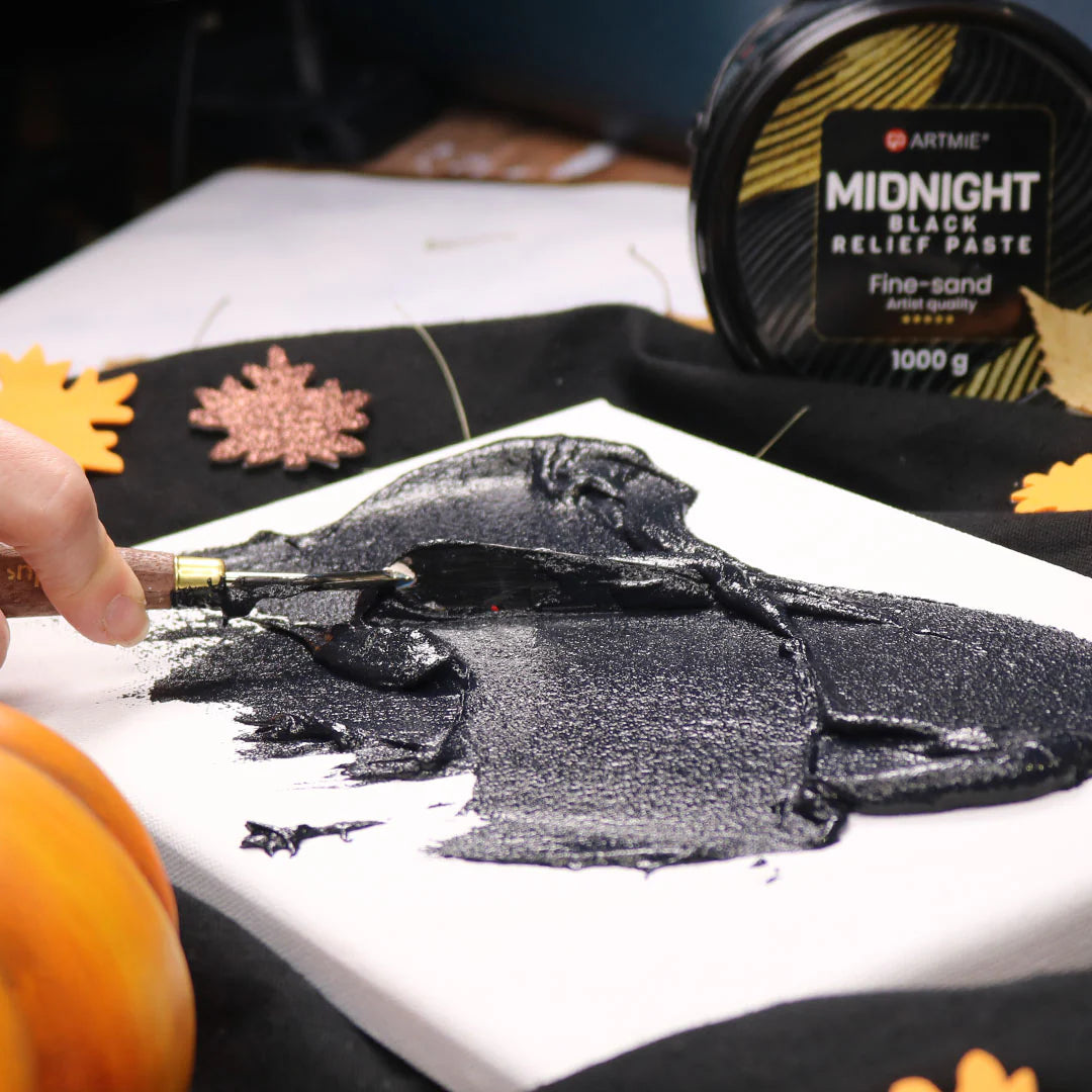ARTMIE Midnight 3D Strukturpaste Schwarz (2)