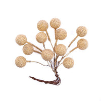 3D-Dekorationszweige mit goldenen Beeren — Bild 5