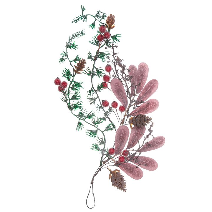 3D Dekorativer Weihnachtszweig — Bild 6