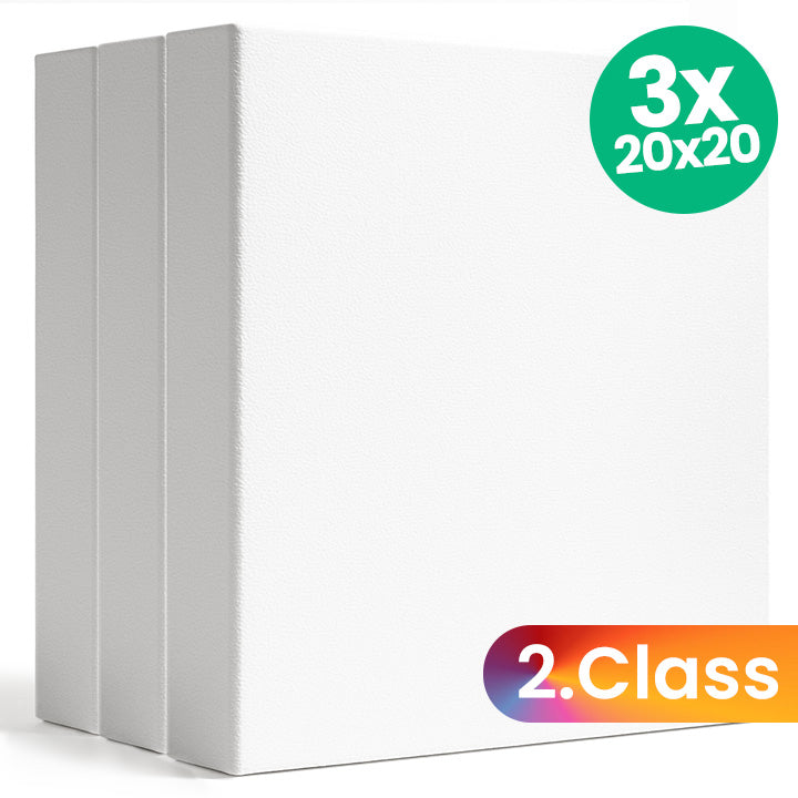 3D-Leinwand Set 3 Stück - 2. Qualität - 20x20 cm — Bild 8