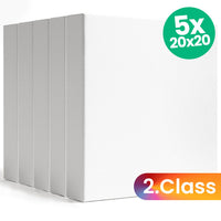 3D-Leinwand-Set - 5 Stück - 2. Qualität - 20x20 cm — Bild 8
