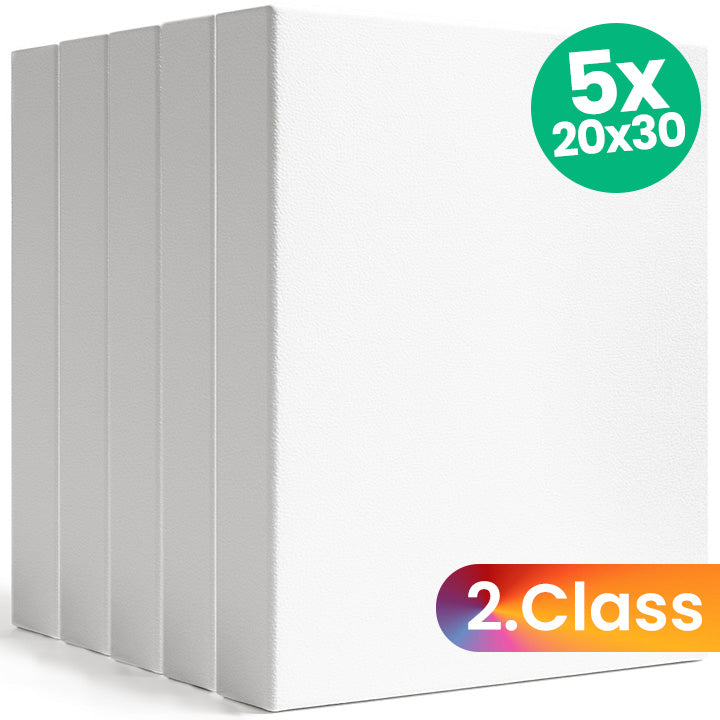 3D-Leinwand-Set (5 Stück) - 2. Qualität - 20x30 cm — Bild 1